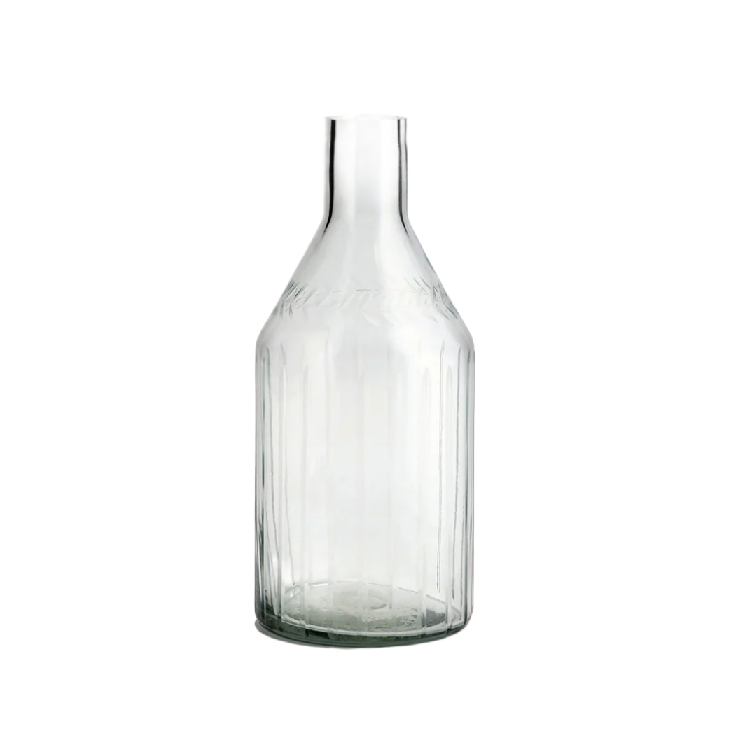 HS VASE GLASS SLIM N/NECK 23X10