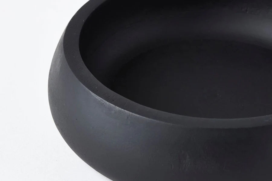 HS BOWL ROUND WOOD SMALL
