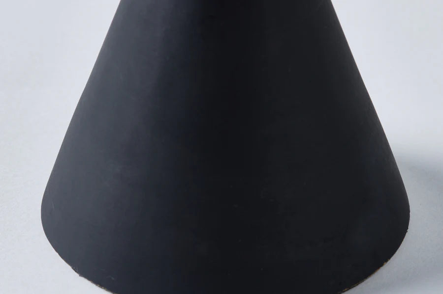 HS CANDLE STICK WOOD MATT/BLACK
