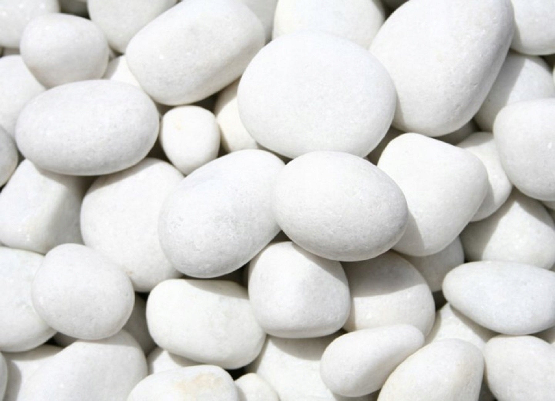 PEBBLE WHITE 20KG ASS