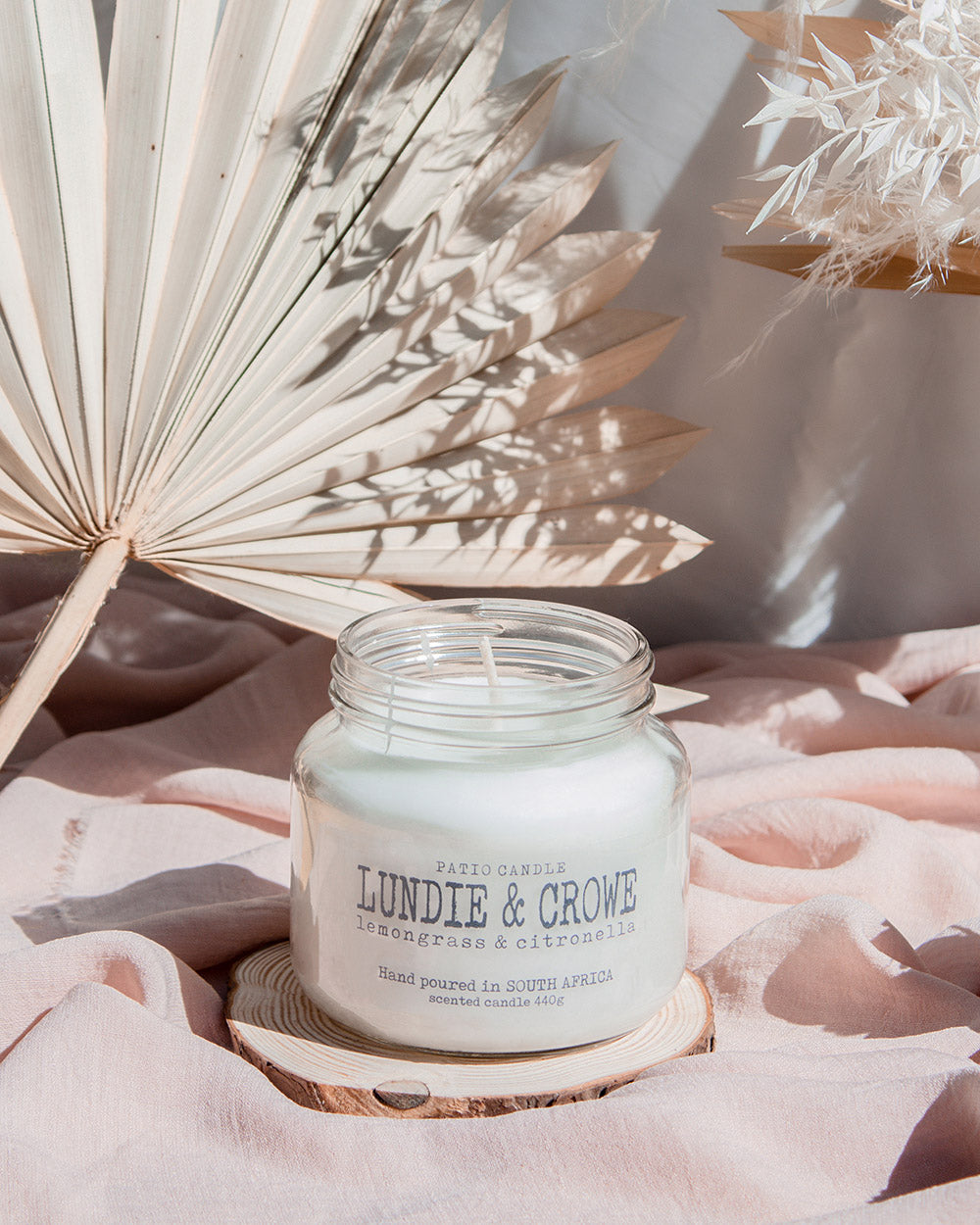 LUNDIE AND CROWE PATIO CANDLE